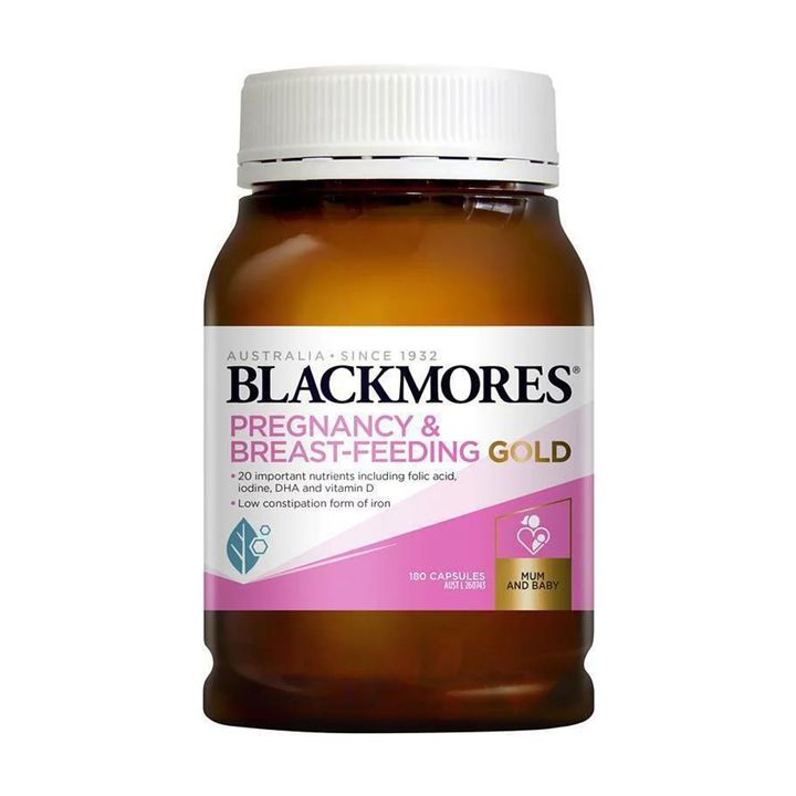 Blackmores孕婦黃金素180粒