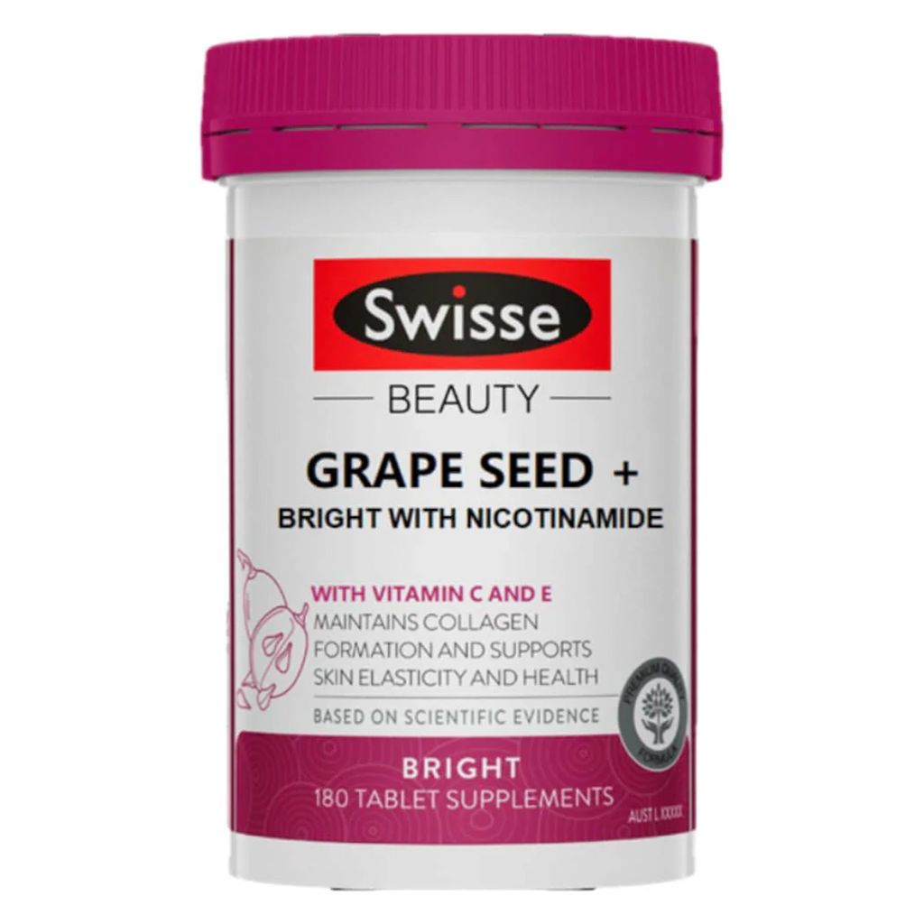Swisse煙酰胺+葡萄籽180粒