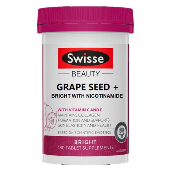 Swisse煙酰胺+葡萄籽180粒