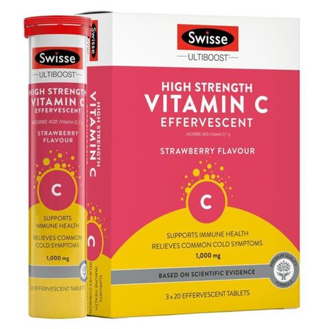 Swisse維他命C泡騰片60粒