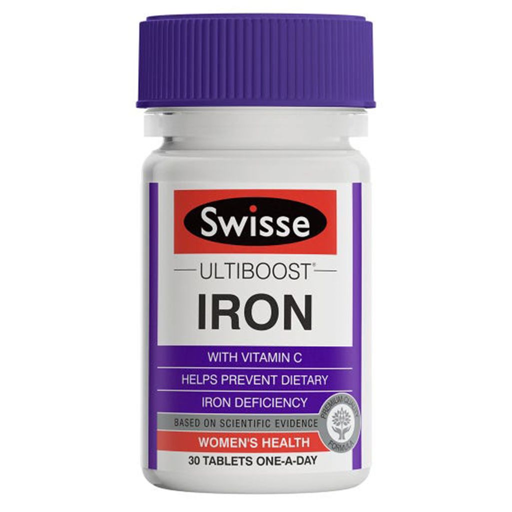 Swisse Iron補鐵補血片30粒