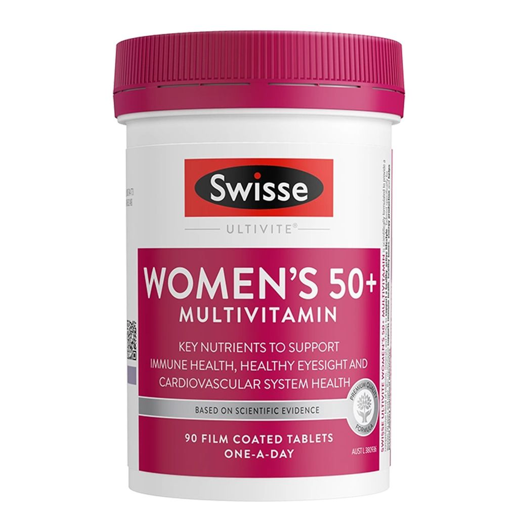 Swisse女士50歲+複合維他命片90粒