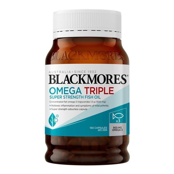Blackmores無腥味三倍濃縮魚油150粒