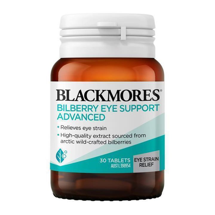 Blackmores藍莓護眼片30粒