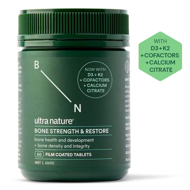 ultra nature 強健骨骼 (K2+D3+CALCIUM CITRATE) 60粒