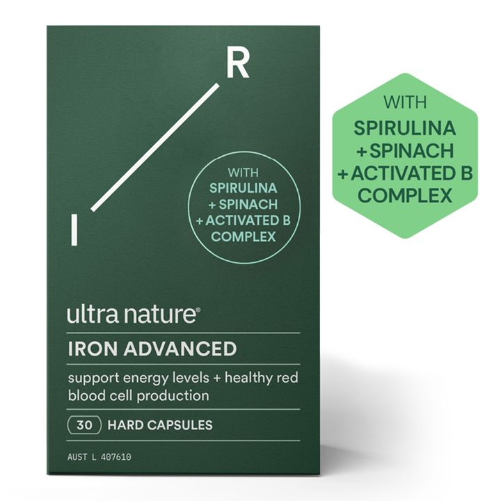 ultra nature 有機鐵元+維生素B群 30粒