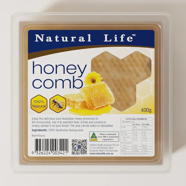 Natural Life 蜂巢蜜 400g-1