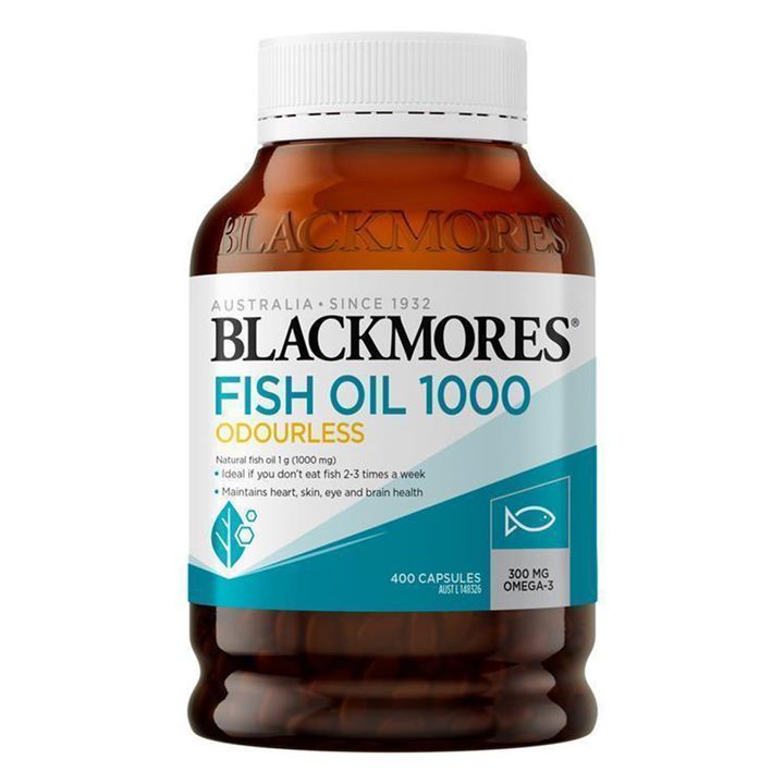 Blackmores無腥魚油1000mg 400粒