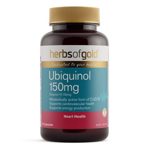 Herbs of Gold 活性輔酶Q10 150mg 60粒