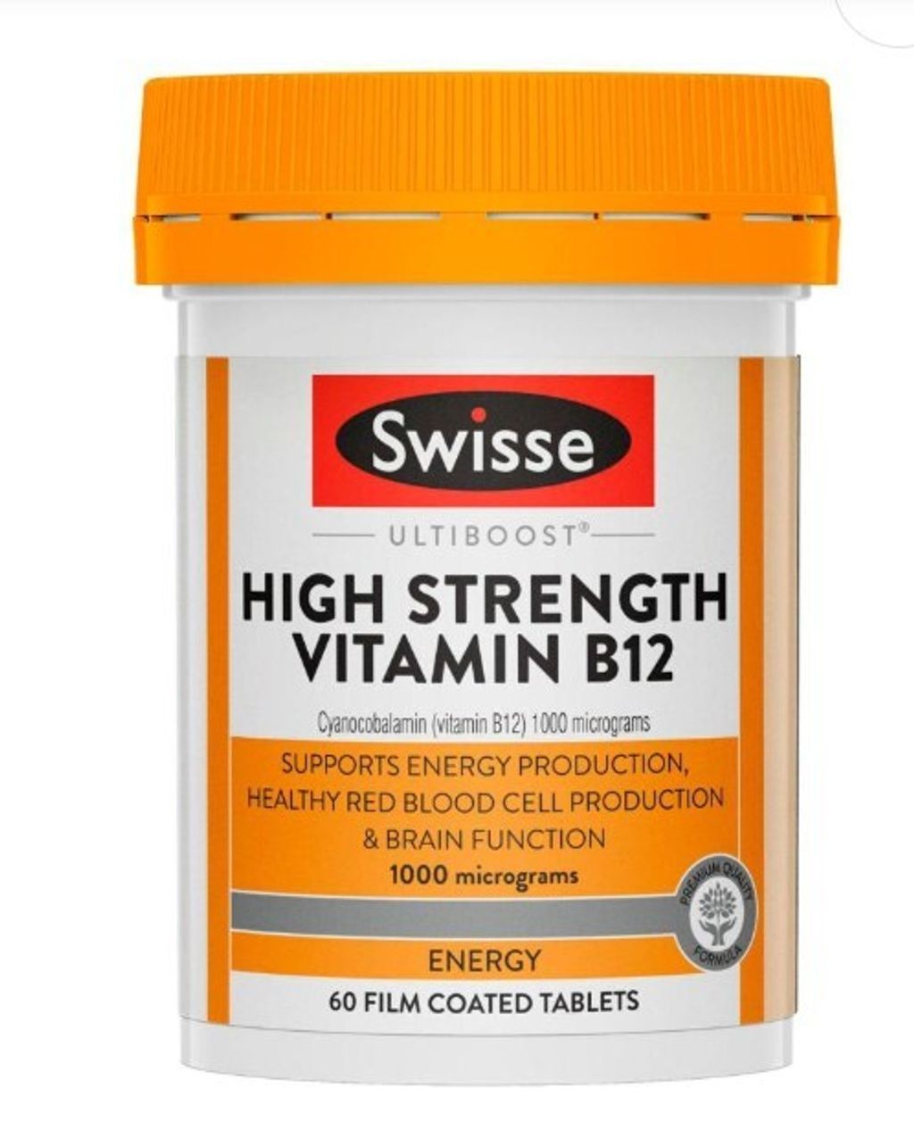Swisse High Strength Vitamin B12 60 pack