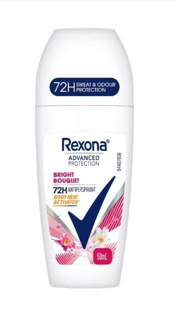 Rexona Advanced Protection Antiperspirant Roll On Bright Bouquet 50mL