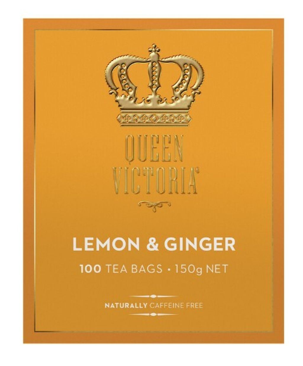 Queen Victoria Lemon & Ginger Tea Bags 100 pack