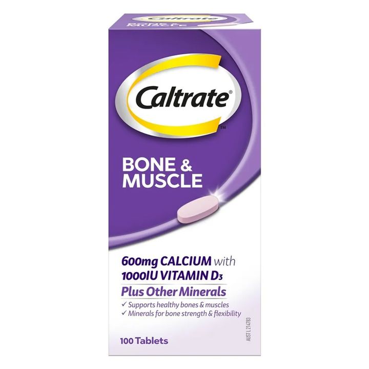 Caltrate 挺立骨骼肌肉 D3+鈣片100片澳洲版-紫色