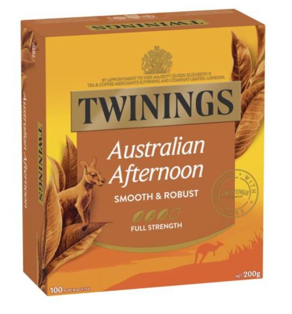 Twinings Australian Afternoon Tea Bags 100 pack