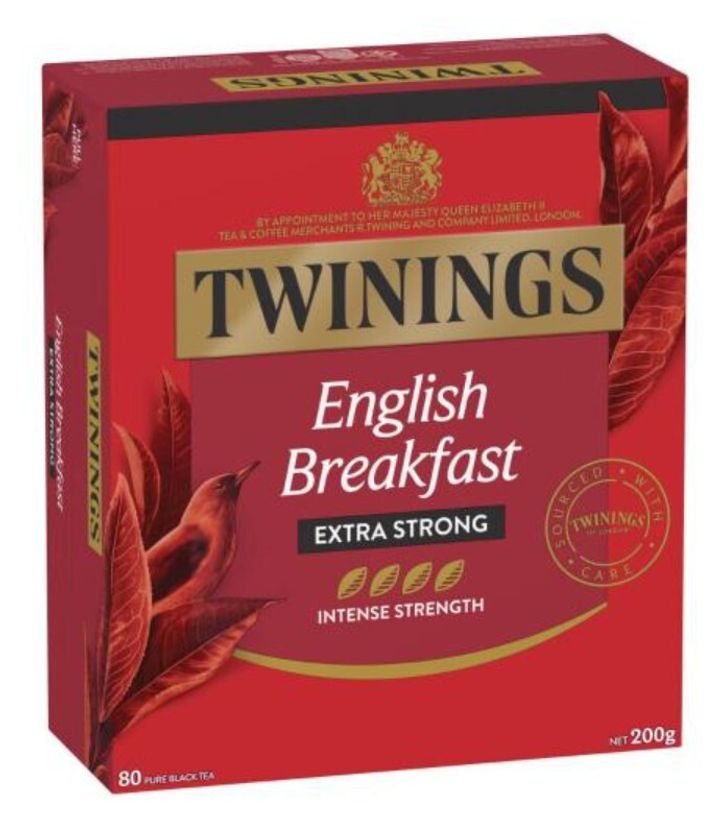 Twinings English Breakfast Extra Strong Tea Bags 80 pack