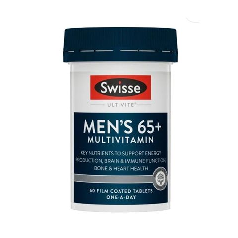 Swisse Men's 65+ Ultivite Tablets 60 pack
