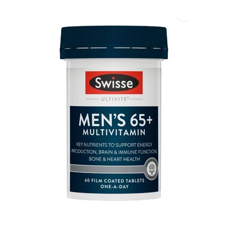 Swisse Men's 65+ Ultivite Tablets 60 pack