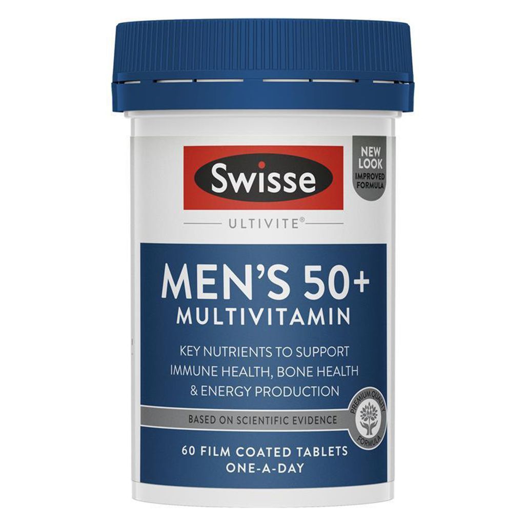 Swisse男士50歲+複合維他命片60粒