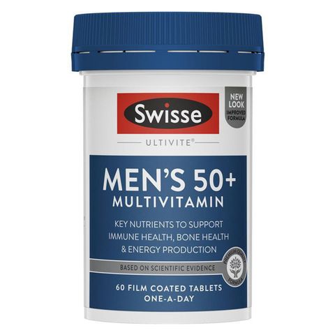 Swisse男士50歲+複合維他命片60粒