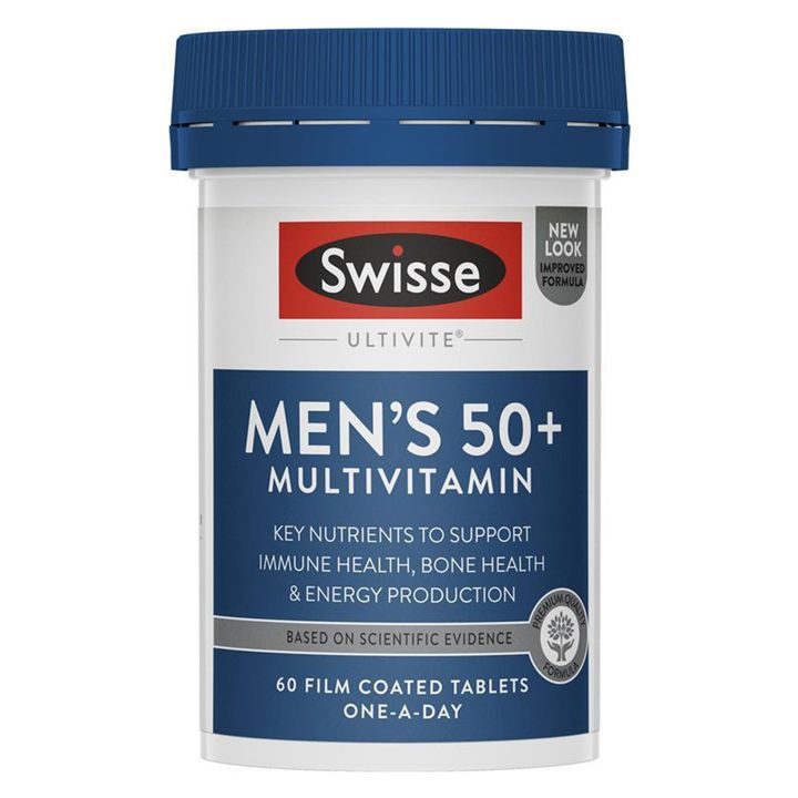 Swisse男士50歲+複合維他命片60粒