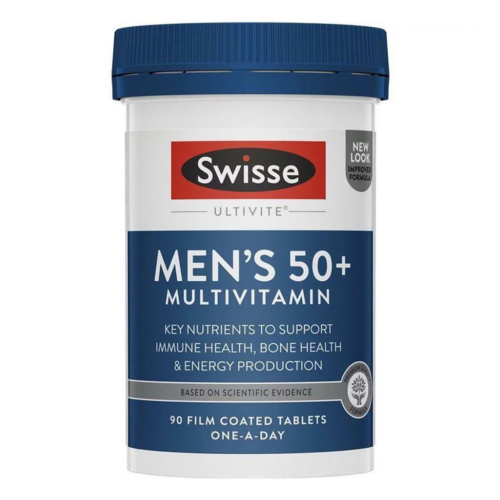 Swisse男士50歲+複合維他命片90粒