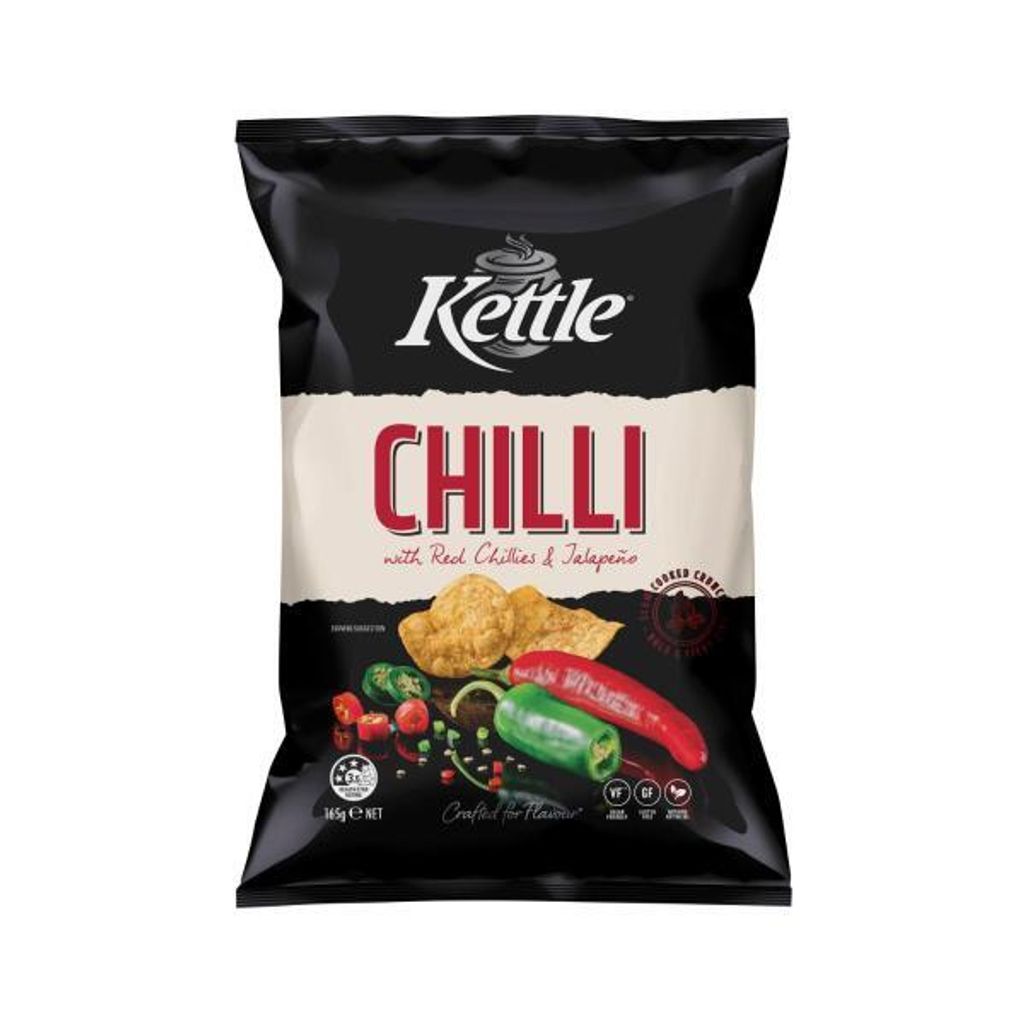 Kettle Chilli Potato Chips 165 gram