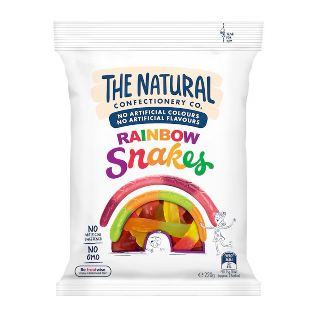 The Natural Confectionery Co. Lollies-彩虹蟲蟲