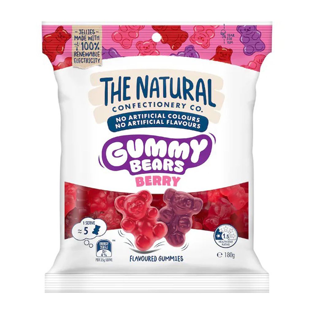 The Natural Confectionery Co. Lollies-小熊軟糖(莓果)