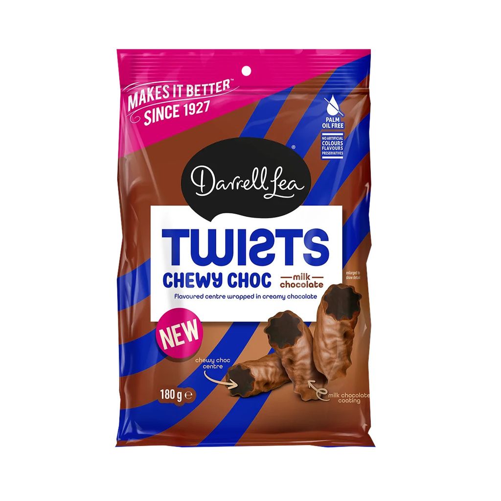 Choc Chewy Twist 180g