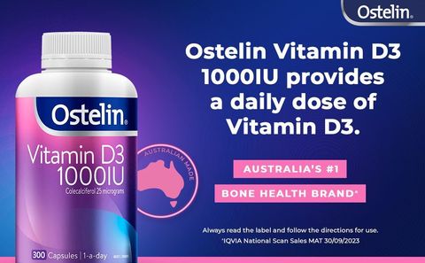 Ostelin成人維他命D3 275粒