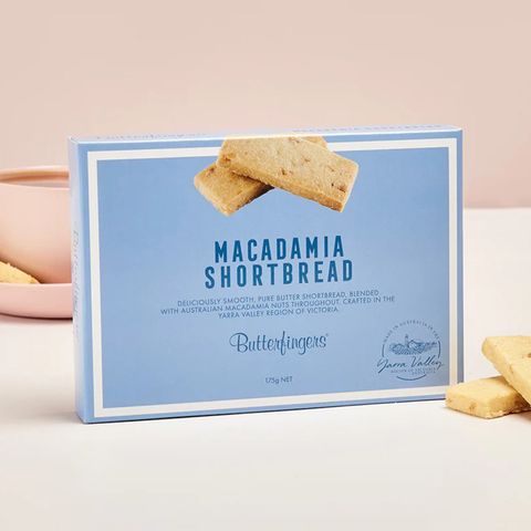 Butterfingers Macadamia Shortbread 175g