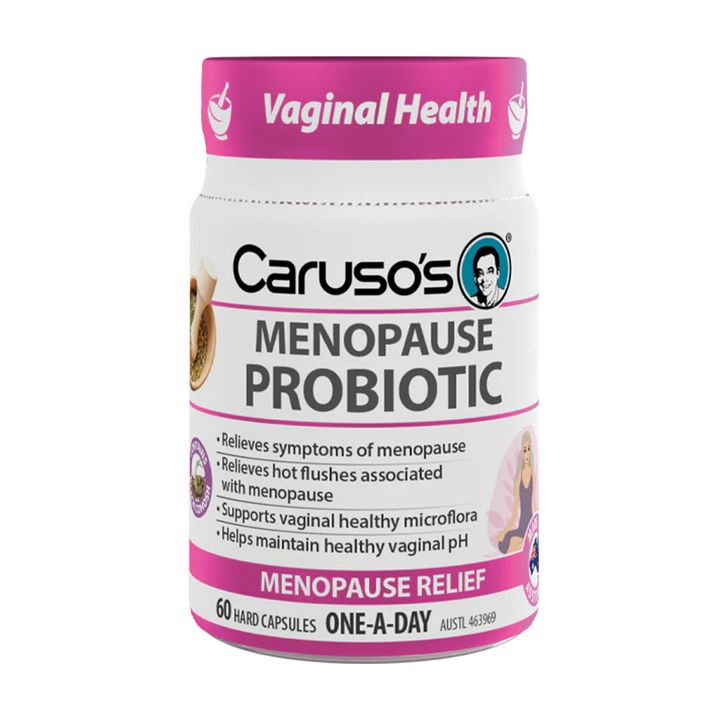 Carusos Probiotic Menopause 60 Capsules