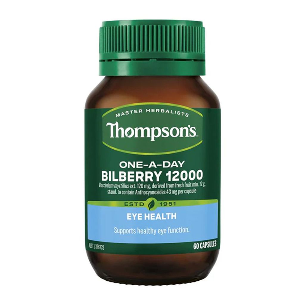 Thompson's 高濃度山桑子膠囊 60粒裝