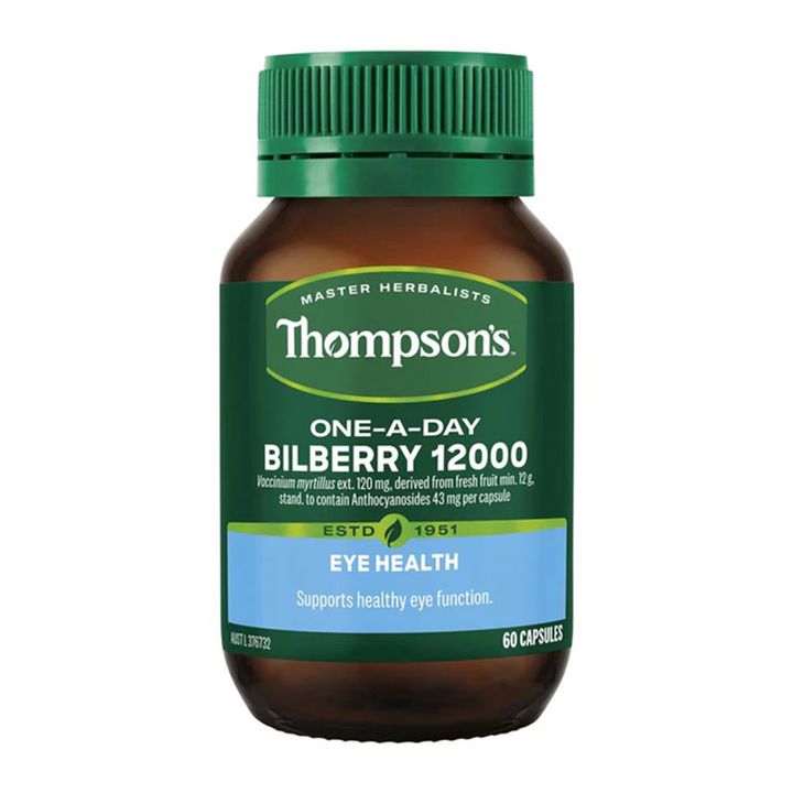 Thompson's 高濃度山桑子膠囊 60粒裝
