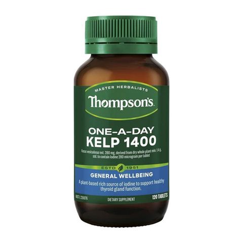 Thompson’s 天然海帶碘營養片1400mg 120粒