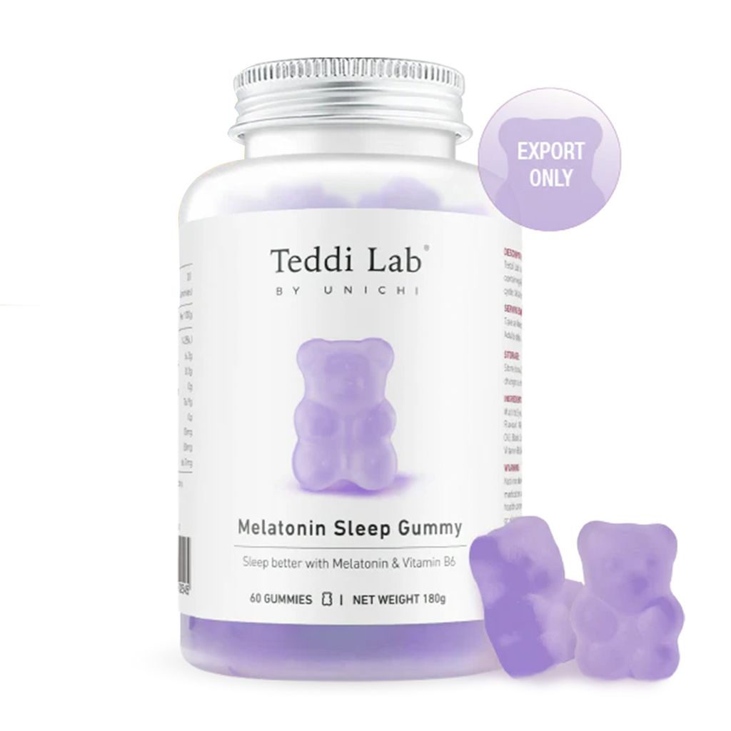 Unichi褪黑素睡眠小熊軟糖60粒