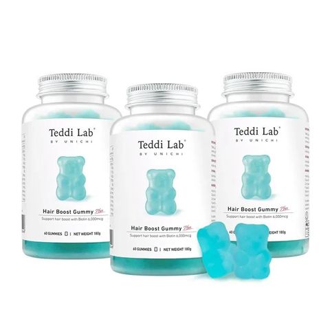 Unichi生髮小熊軟糖plus-60粒-3瓶