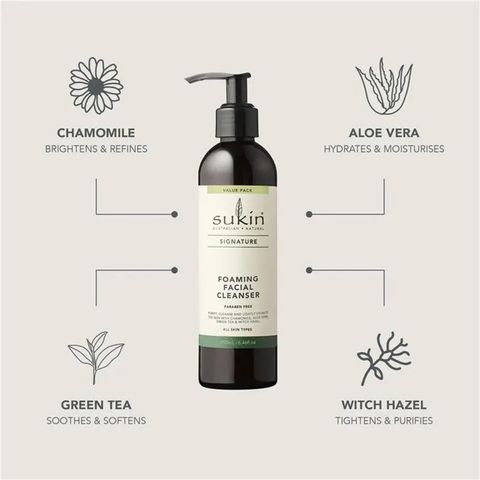 Sukin 經典植萃泡沫潔面露 250ml-2