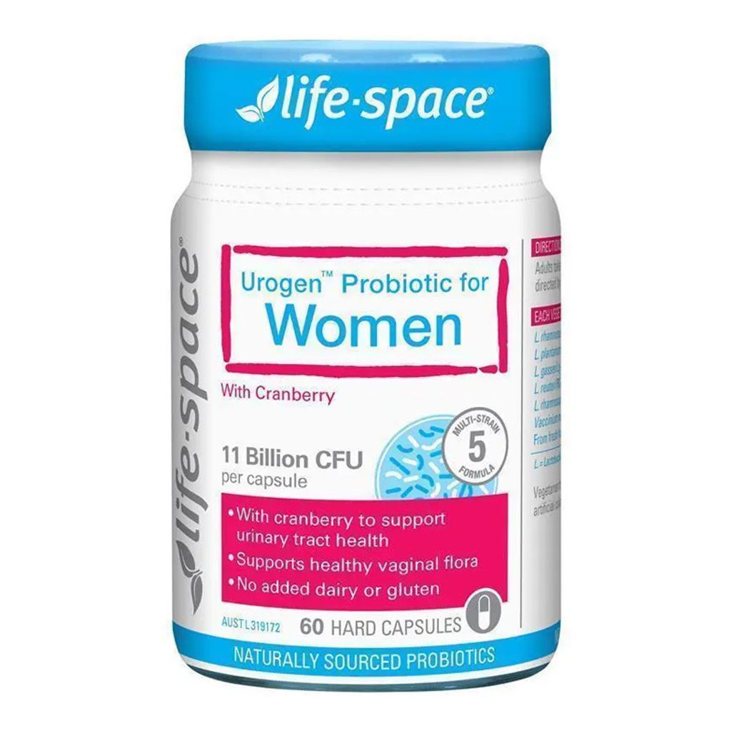 LifeSpace女性泌尿健康益生菌膠囊60粒