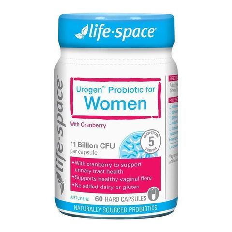 LifeSpace女性泌尿健康益生菌膠囊60粒