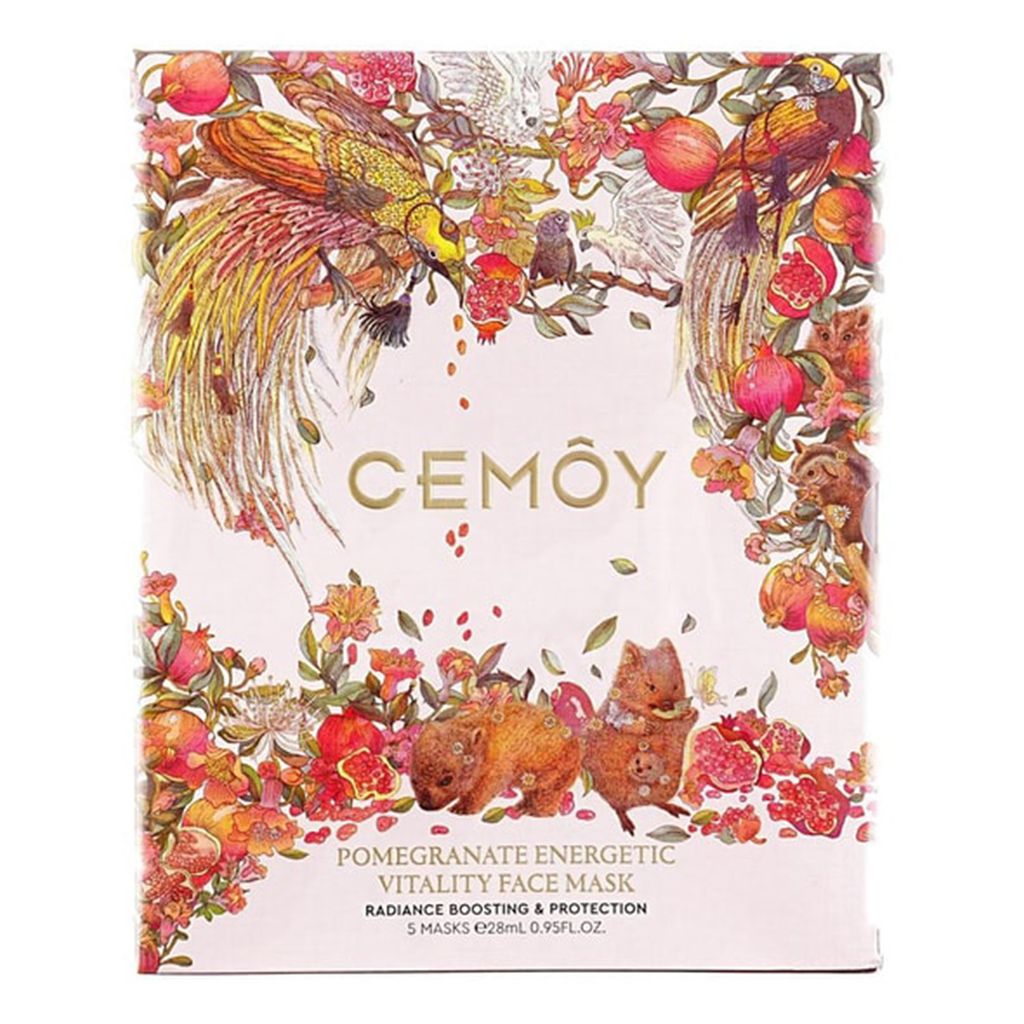 CEMÔY 石榴活力幻彩面膜5片