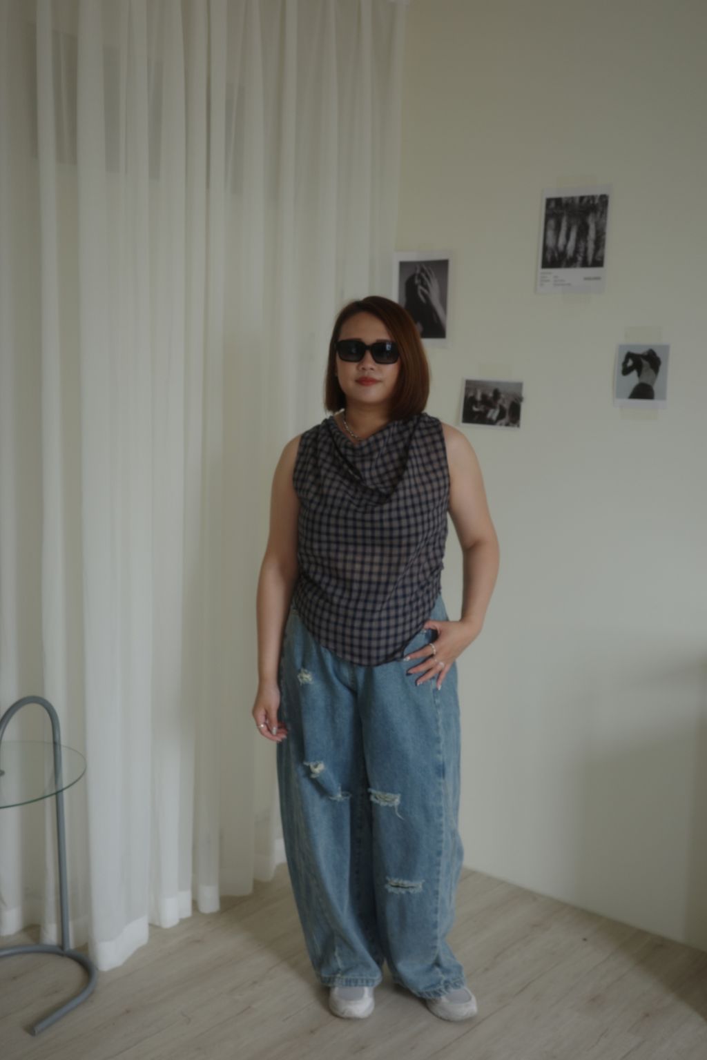 LINE_ALBUM_鬆弛感領巾格紋上衣_260511_6