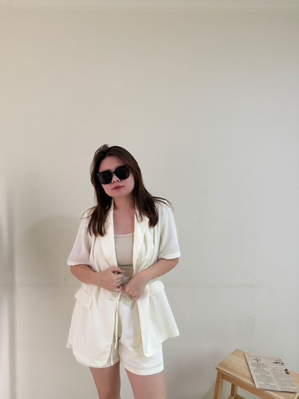 LINE_ALBUM_可休閒可正式短袖套裝～本人的光澤感超美！_250427_2