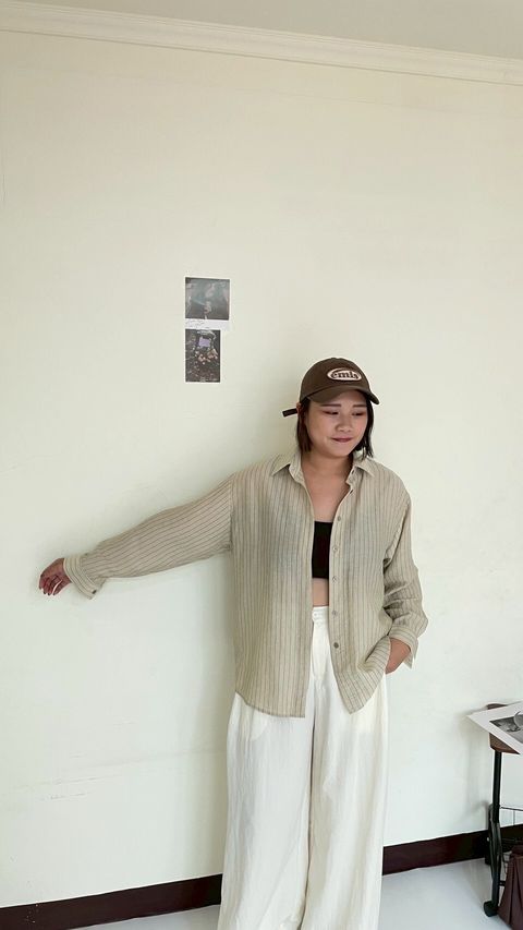 LINE_ALBUM_奶茶系直紋襯衫_250727_16