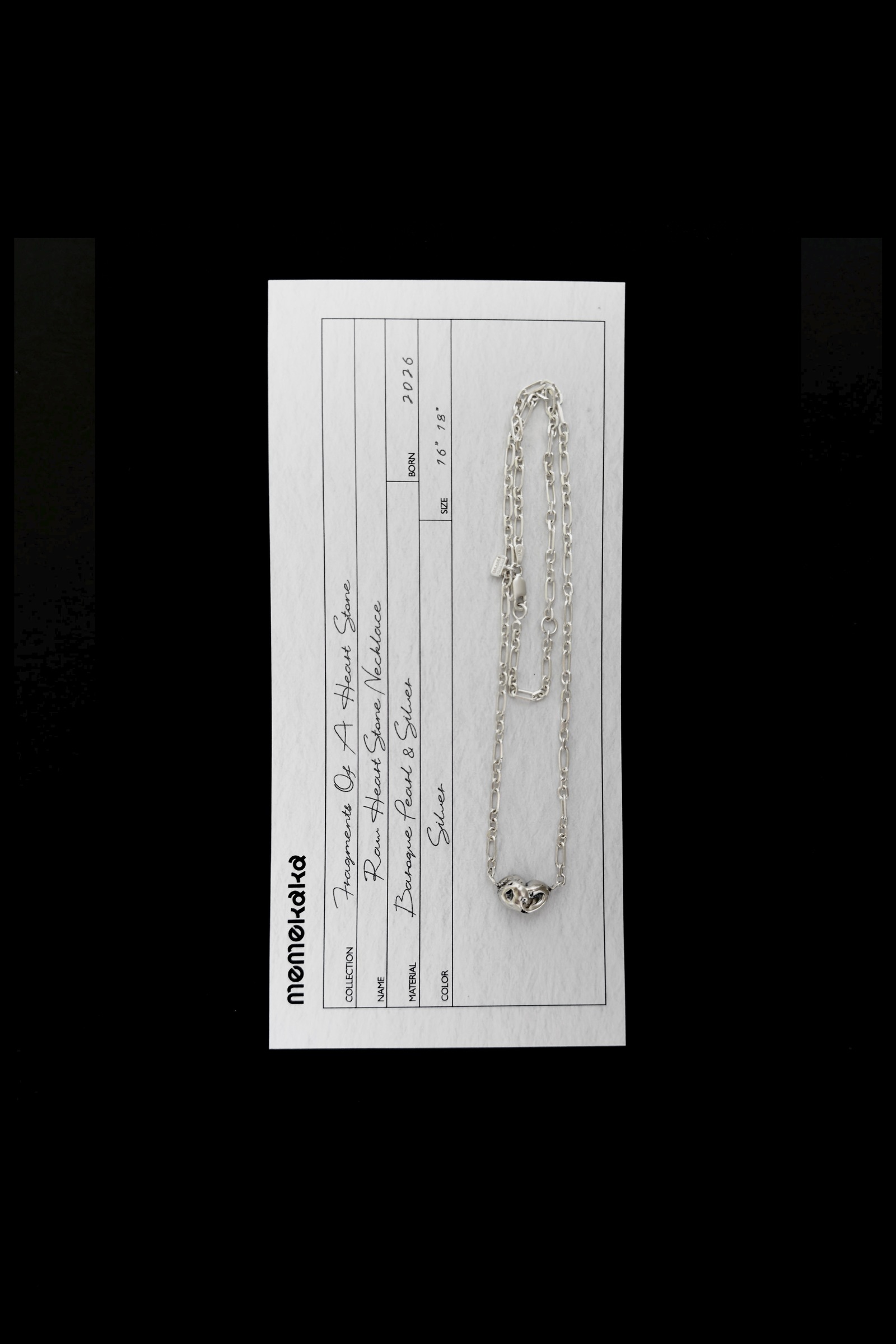 raw necklace