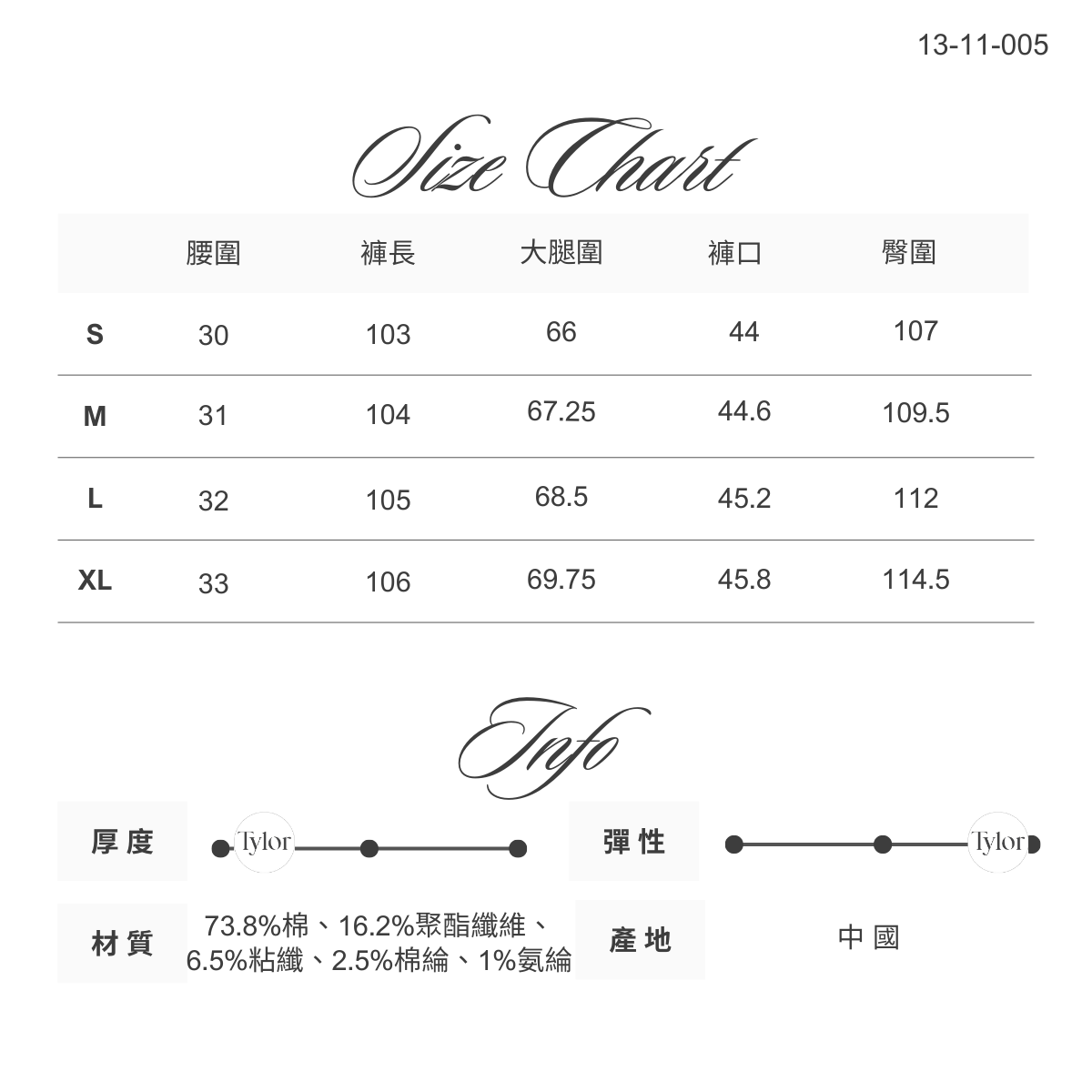 13-11-005 「春夏丹寧」美式復古 水洗直筒長褲
