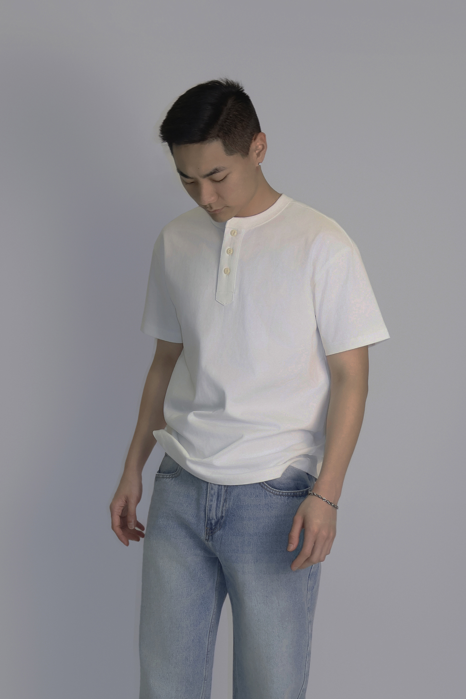 IMG_1417厚磅雙紗 短袖亨利衫