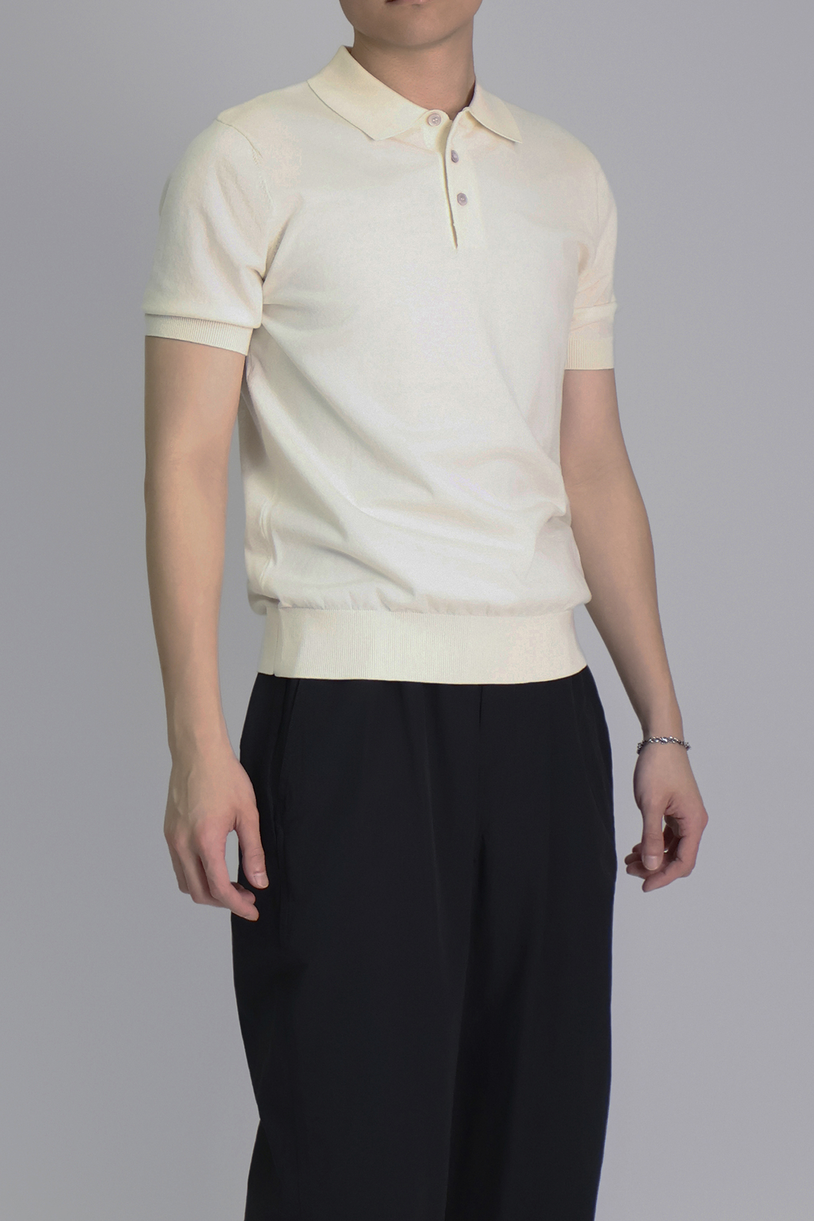 IMG_1560輕薄側拉鍊 微闊鬆緊長褲