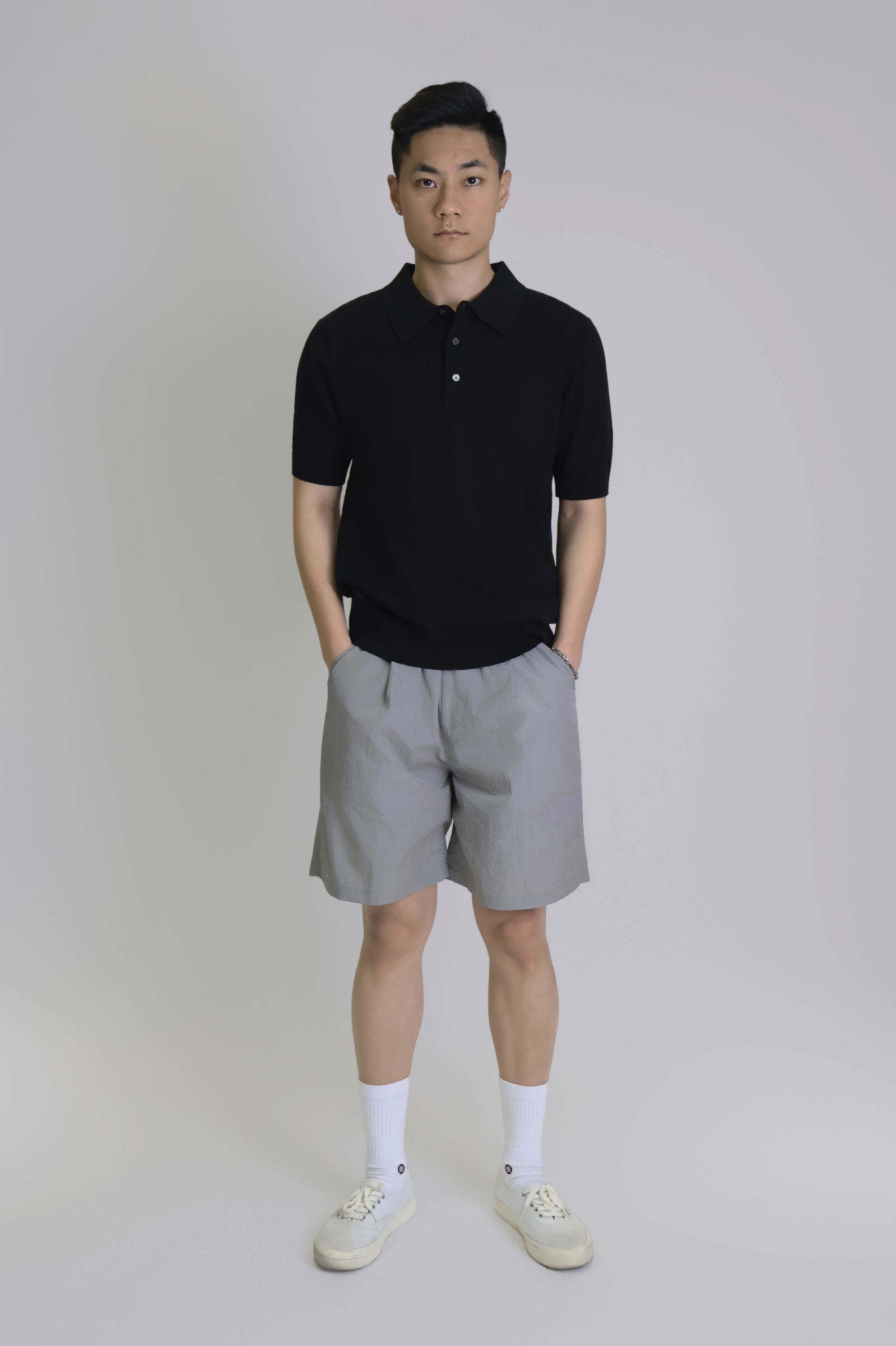 IMG_1576高質感針織 鈕扣 短袖POLO衫