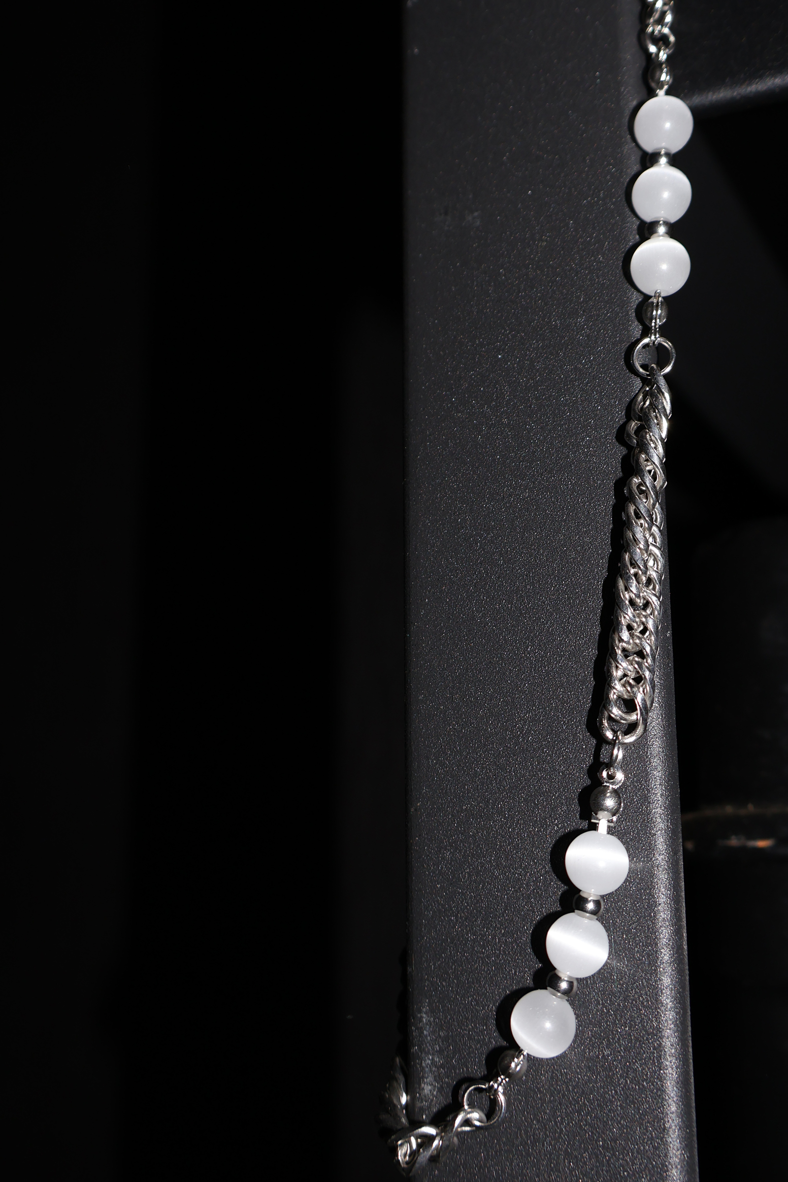 IMG_1943白貓眼石設計款項鍊